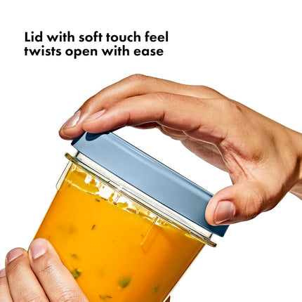 OXO Good Grips Twist & Stack Container, 350 mL, 2-Pack