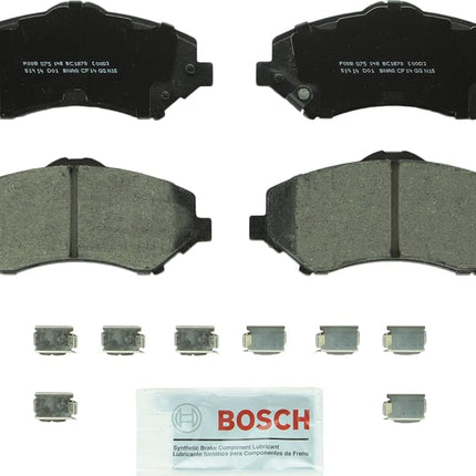 BOSCH BC1273 QuietCast Premium Ceramic Disc Brake Pad Set - Compatible with Select Dodge Nitro; Jeep Liberty, Wrangler; FRONT