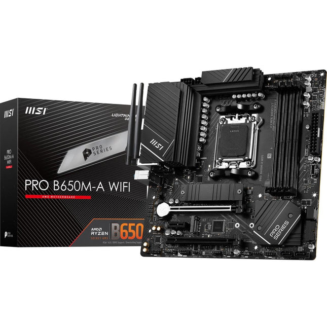 MSI PRO B650M-A WiFi ProSeries Motherboard (AMD Ry