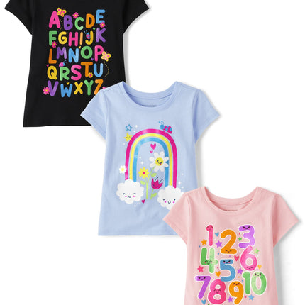 The Children's Place Baby Toddler Girl Short Sleev