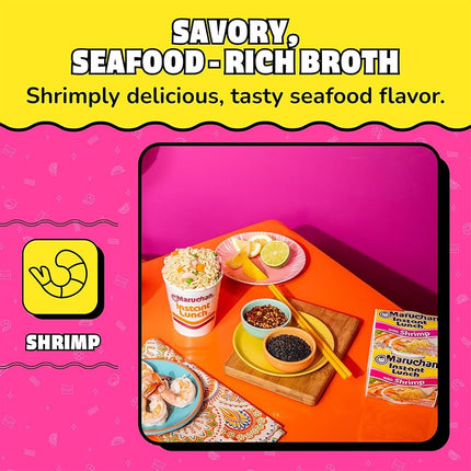 Maruchan Instant Lunch Shrimp Flavoured Ramen Noodles Cup 64 g