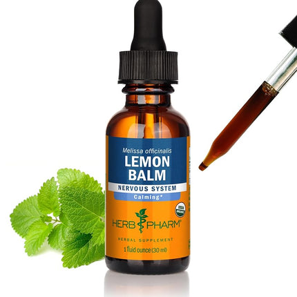 Herb Pharm Certified Organic Lemon Balm Liquid Ext