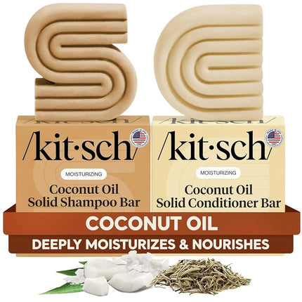 Kitsch Coconut Oil Shampoo and Conditioner Set – 2