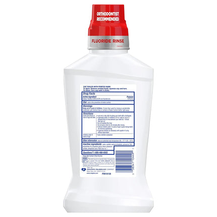 Colgate Phos Flur Anti Cavity Fluoride Rinse, Mint, 16.9 Ounce