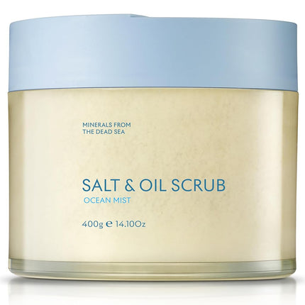 SEACRET Salt & Oil Exfoliant Body Scrub for Women,