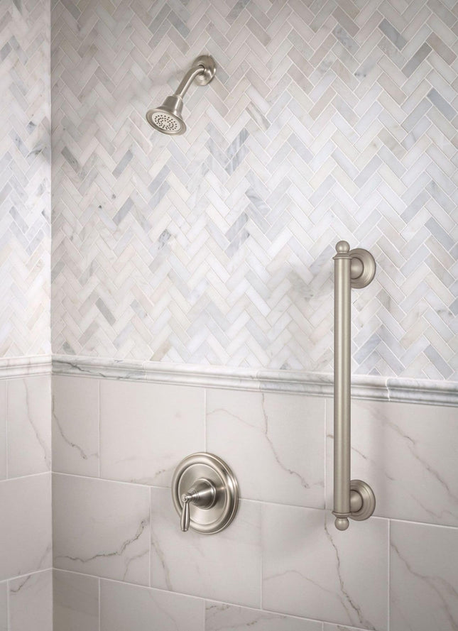 Moen YG2218BN Brantford 18-inch Designer Grab Bar, Brushed Nickel