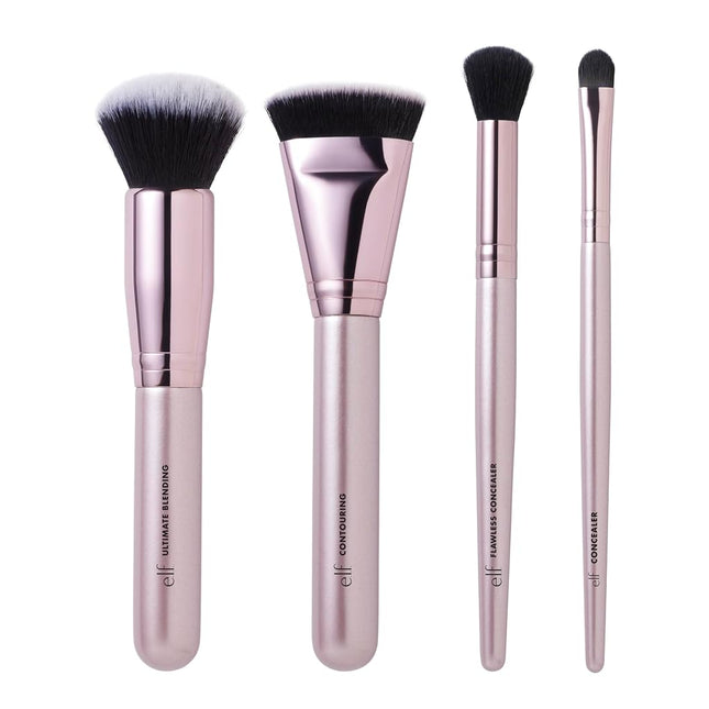 e.l.f. Complexion Perfection Brush Kit 4Piece Set,