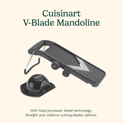 Cuisinart V-Blade Mandoline Food Processor Vegetable Slicer, CTG-00-VMANC