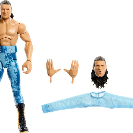 Mattel WWE Elite #110 Wilson Series 6-inch Collectible Figure and Accessories with 25 Points of Joint and Interchangeable Hands