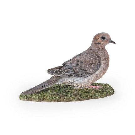 Hi-Line Gift Various Bird on Stump Statues (Mourning Dove)