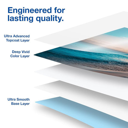 Epson Ultra Premium Photo Paper Glossy (8.5x11 Inches, 50 Sheets) (S042175)