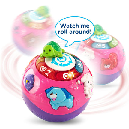 VTech Pelota Wiggle and Crawl - Morada - Exclusiva en línea