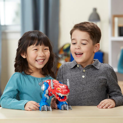 Transformers Rescue Bots Knight Watch Optimus Prime, Playskool Heroes Action Figure Toy (Amazon Exclusive)