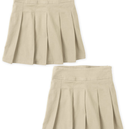 The Children's Place Girls' Pleated Skort 2-Pack, 
