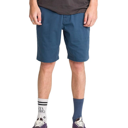 Volcom Men's Frickin Drifter 20" Chino Walk Short, Indigo-New, 34
