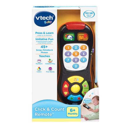 VTech Click & Count Remote, Negro