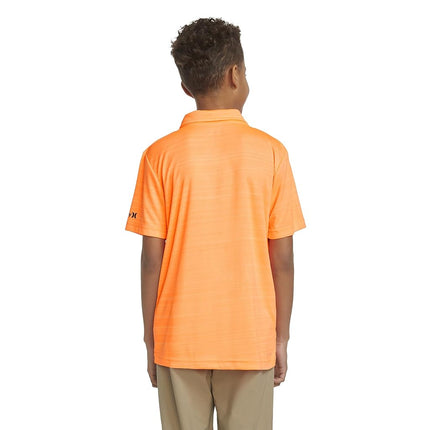 Polo de performance Hurley pour garçons, Bright Mango Heather, 7