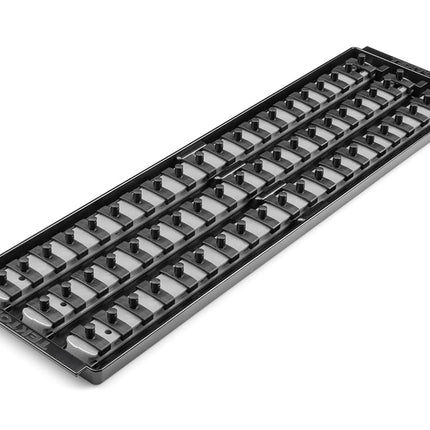 TEKTON 1/4 Inch Drive 3-Rail Socket Organizer Set,