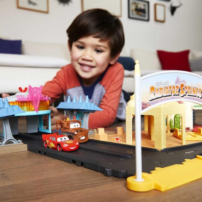 Mattel Cars Disney+ Content Playset Fall