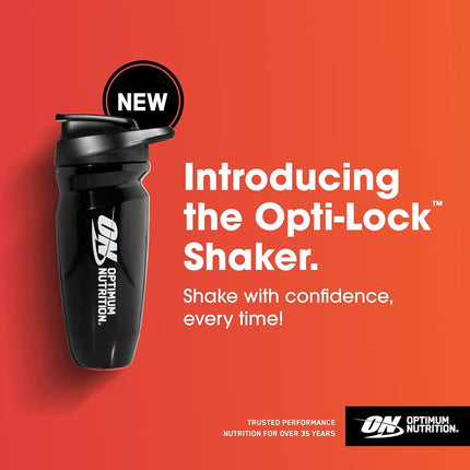 Optimum Nutrition Opti-Mix Shaker Cup, Ergonomic Sports Lid, Ultra-Performance Seal, BPA and DEHP Free, Audible Lock Click, Secure Lid, 700 mL Capacity (Pack of 1)