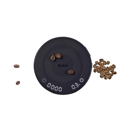 OutIn Claro Portable Coffee Scale, Timer Function,