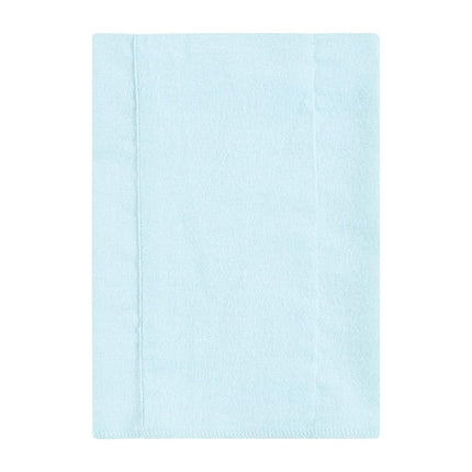 Hudson Baby Unisex Baby Flannel Burp Cloth 7pk, Citrus Mint, One Size