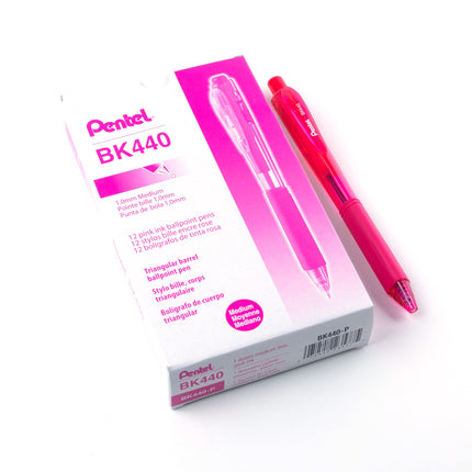 Pentel BK440 Retractable Ballpoint Pen and Ergonom