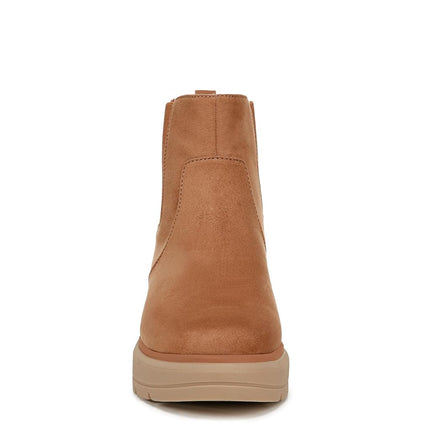 Dr. Scholl's Shoes women's Modern Ankle Boot, Honey Microfiber, 4 UK