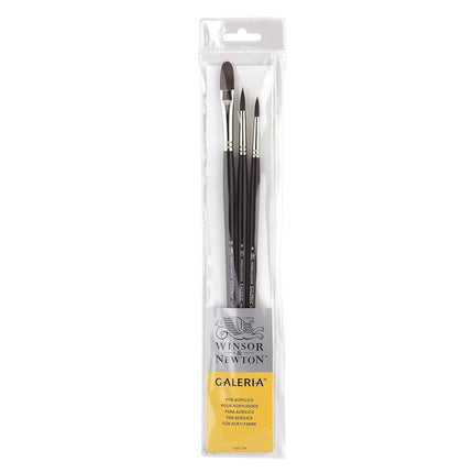 Winsor & Newton "Galeria Brush Long Handle (Pack o