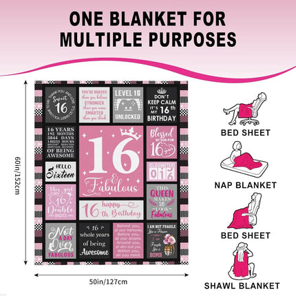 Atokker Sweet 16 Gifts for Girls, 16th Birthday Present for Teens