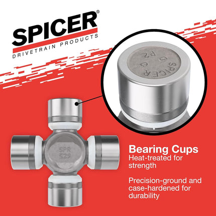 Spicer 5-7166X U-Joint Kit 1350WJ Series (ISR), Cup Size = 1.188"