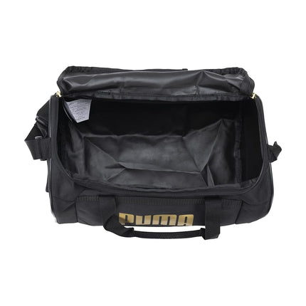 Puma Kids' Evercat Transformation Duffel Bag, Black/Gold, One Size