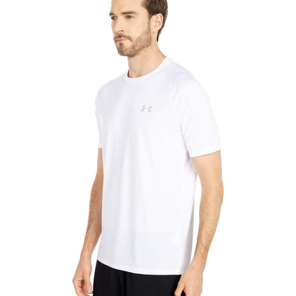 Camiseta de manga corta Under Armour Tech 2.0 para hombre, blanca (100)/gris nublado, 2GG