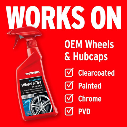 Mothers Foaming Wheel & Tire Cleaner - 3.8L