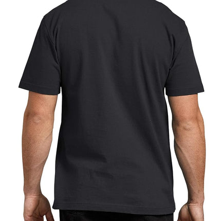 T-shirt Dickies homme grande taille à manches courtes et col rond, grande taille, lourd, marine foncé, 4TG