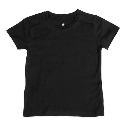 HonestBaby Multipack Camiseta de Manga Corta 100% Algodón Orgánico Bebés, Niños Pequeños, Niños y Niñas, Unisex, Gris Degradado, 6-9 Meses