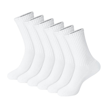 Hanes Unisex Plain White Socks Pack Or Plain Black