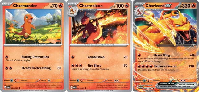 Charizard 006/165 - Pokemon 151 - Double Rare - Ev
