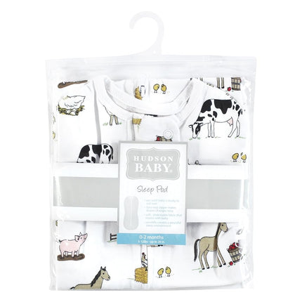 Hudson Baby Sleep Pod, Farm, 0-2 Months