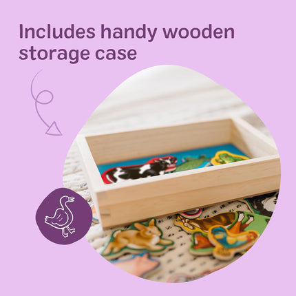 Flair Wooden Animal Magnets: Wooden Animal Magnets