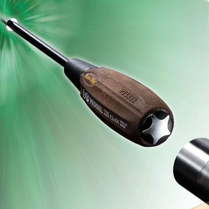 Vessel Woody Penetrating Screwdriver Non-Slip Grip Set of 6 (Boxed) 336PS