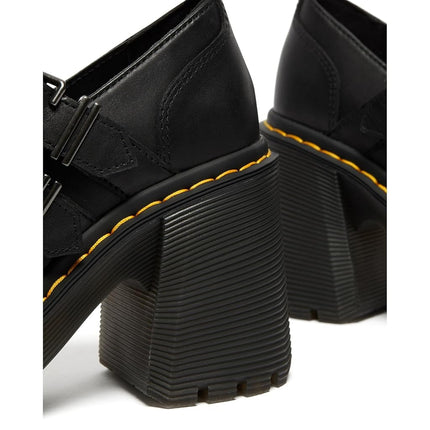 Dr. Martens Unisex-Adult Eviee, Black Sendal, 9