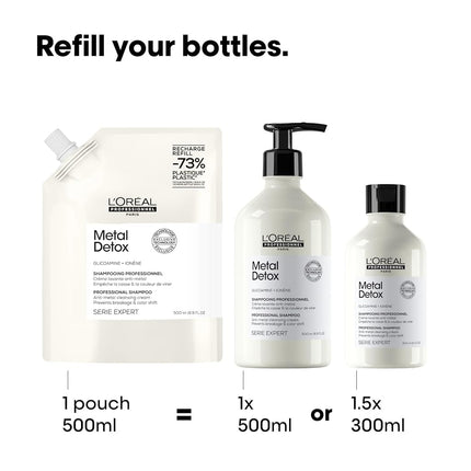 L'Oréal Professionnel Metal Detox Shampoo Refill 500ml