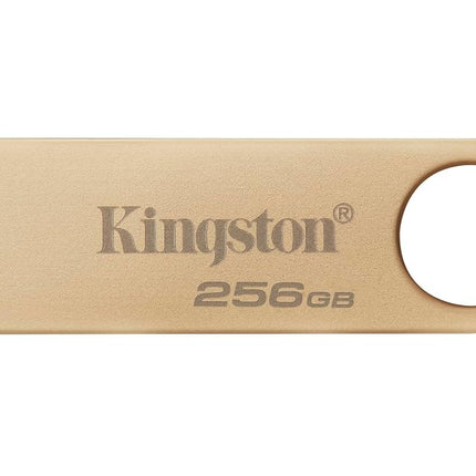 Kingston DataTraveler SE9 Gen 3 - 256GB - 220MB/s read - Metal - USB 3.2 Gen 1 - Gold