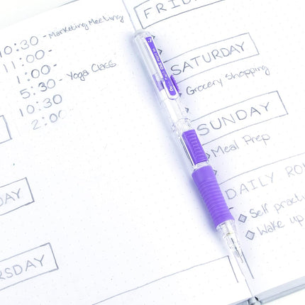 Pentel QUICK CLICK Mechanical Pencil (0.7mm), Violet Barrel - PD217V