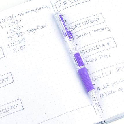 Pentel QUICK CLICK Mechanical Pencil (0.7mm), Violet Barrel - PD217V