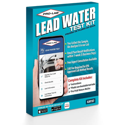 PRO-LAB Lead in Water DIY Test Kit LW107