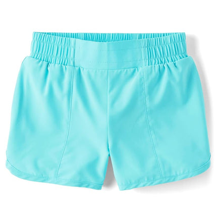 Short ample The Children's Place pour filles, taille élastique, extensible, « Time for Teal », TP (XX-Large)