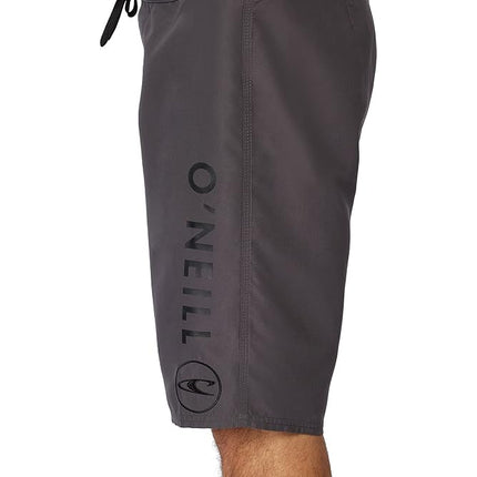 O'Neill Men's Santa CRUZ Solid 2.0 Boardshorts Anthracite 32