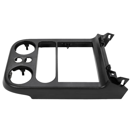 HECASA Marco de tablero compatible con Mazda Miata 1990-1993, repuesto para NA01-55-210B-00, panel de cubierta de salpicadero de control central, plástico negro